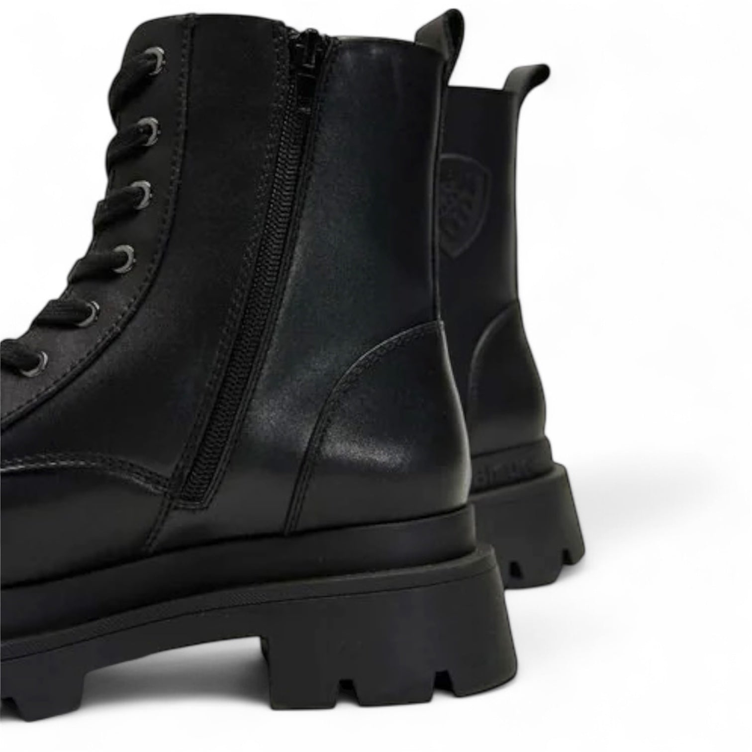 STIVALETTO DONNA BLAUER MOD. "COMBAT KIMMEL" - COL. NERO
