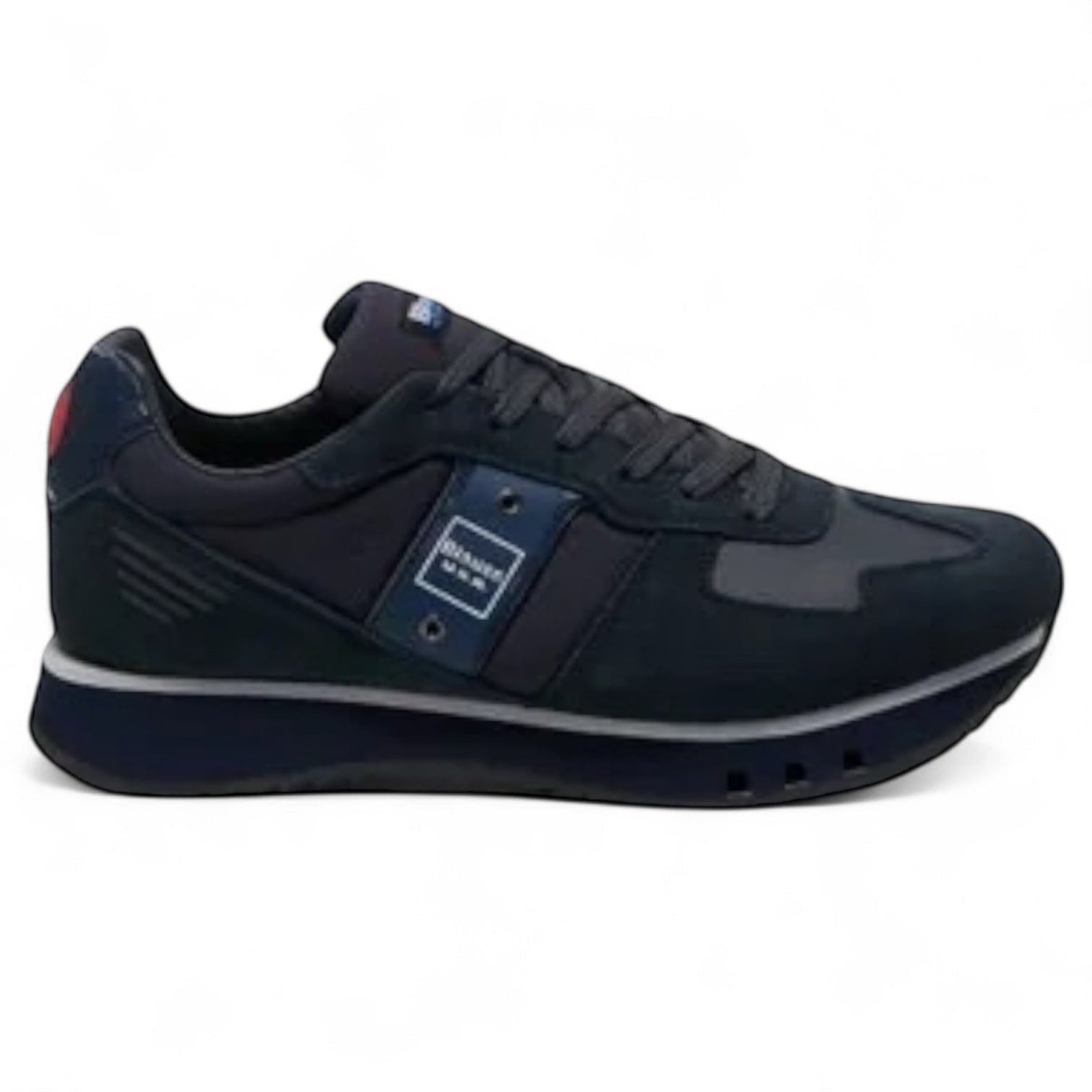 SNEAKERS UOMO BLAUER MOD. "TOKYO" - COL. BLU OMBRA