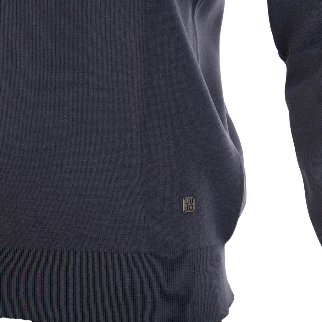 MAGLIA GIROCOLLO UOMO LIU JO IN COTONE - Colori disponibili: 3