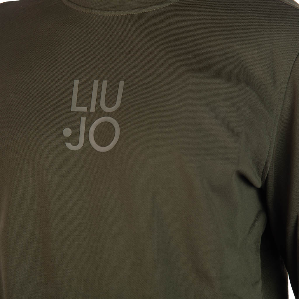 FELPA UOMO LIU JO IN MISTO COTONE CON LOGO - Colori disponibili: 3