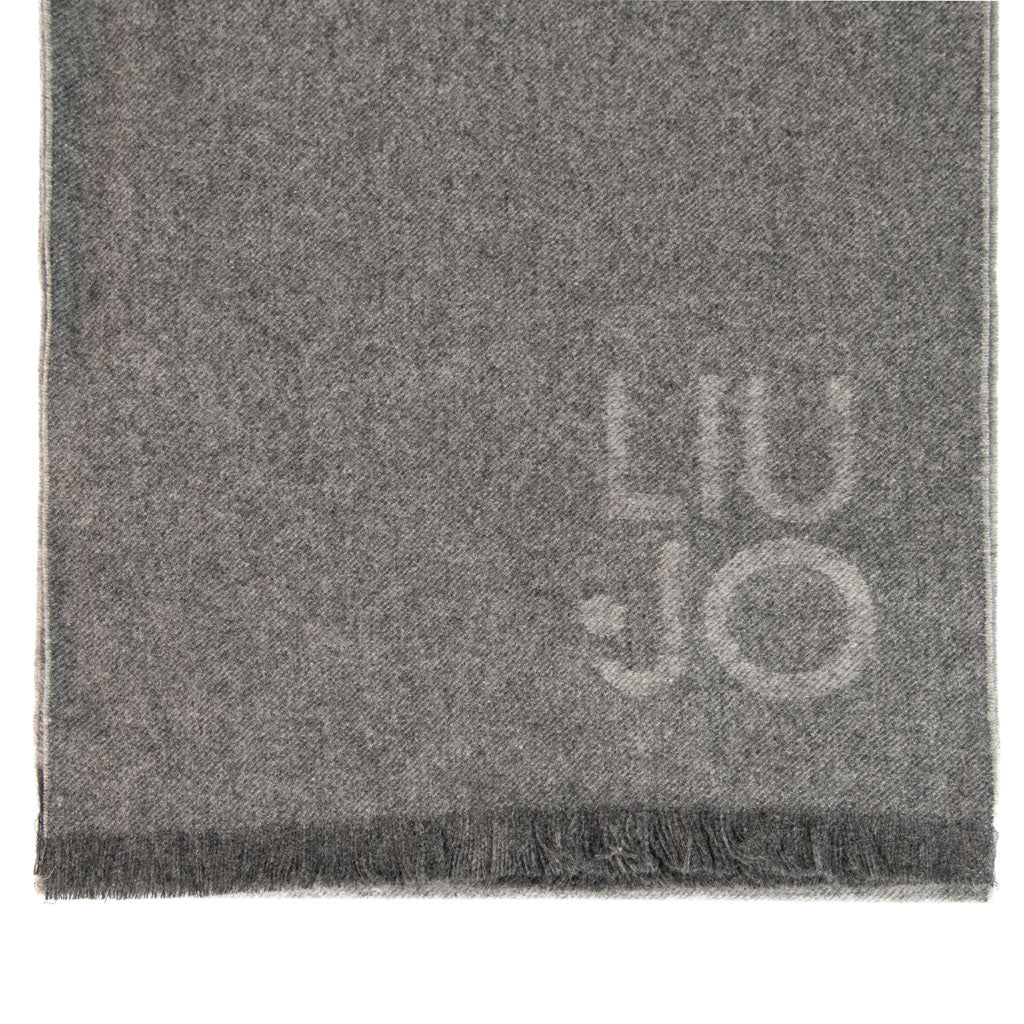 SCIARPA UOMO LIU JO IN LANA CON LOGO - Colori disponibili: 2