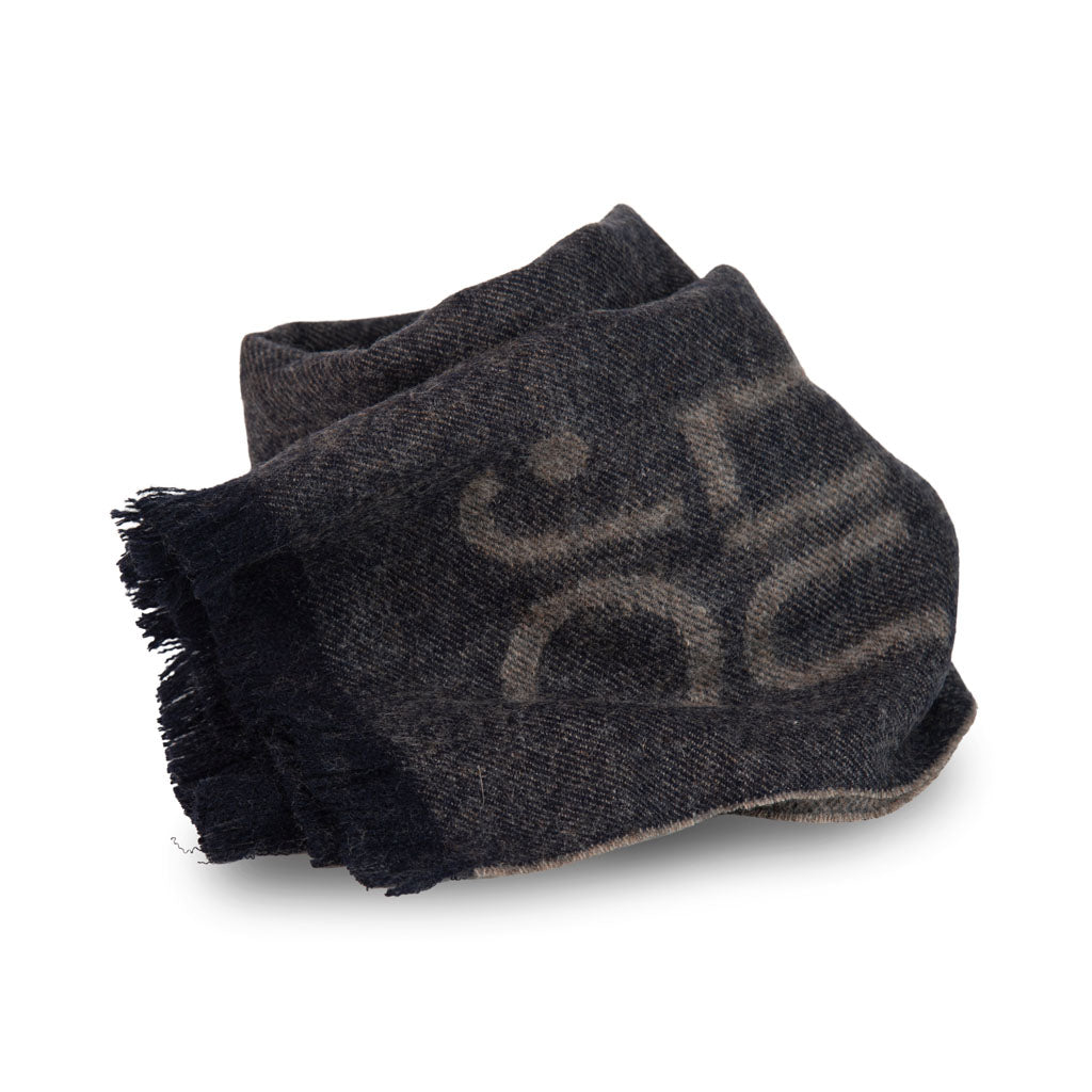 SCIARPA UOMO LIU JO IN LANA CON LOGO - Colori disponibili: 2