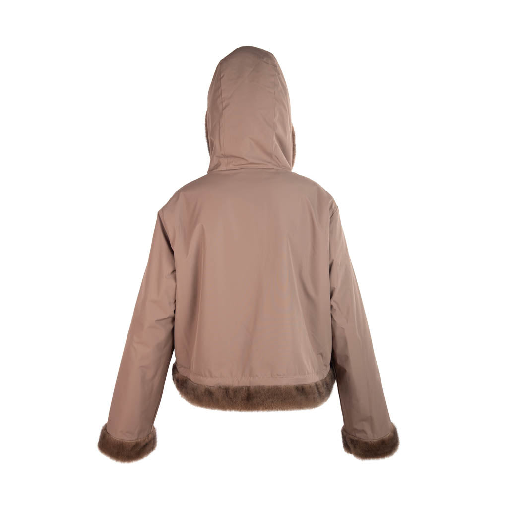 GIUBBOTTO DONNA LIU JO REVERSIBILE IN TEDDY - Colori disponibili: 2