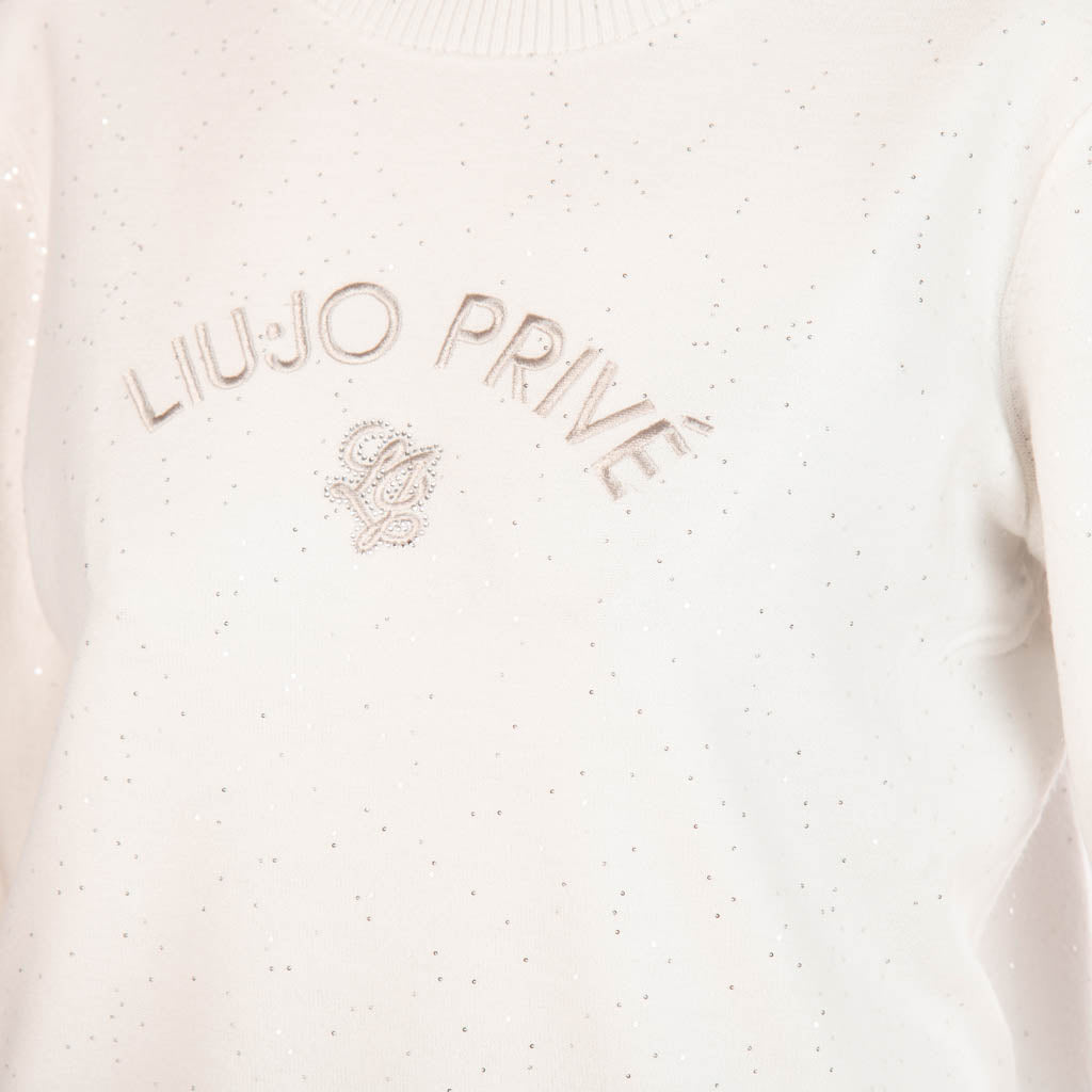 MAGLIA DONNA LIU JO CON MICRO PAILLETTES - Colori disponibili: 2
