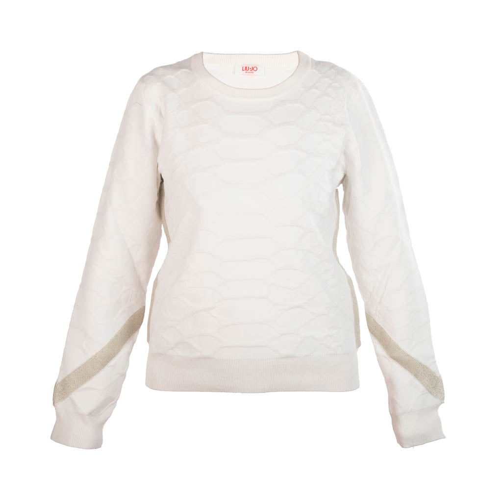 MAGLIA DONNA LIU JO JACQUARD - Colori disponibili: 3