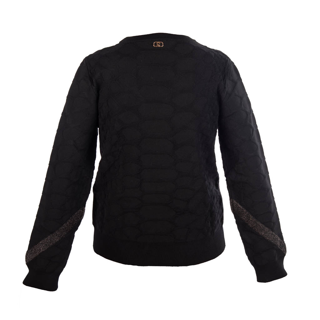 MAGLIA DONNA LIU JO JACQUARD - Colori disponibili: 3
