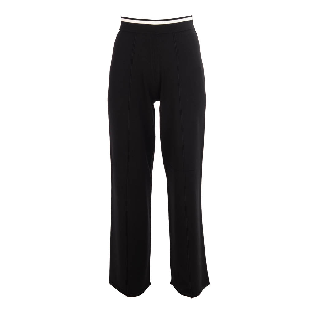 PANTALONE DONNA LIU JO IN MAGLIA - COL. NERO