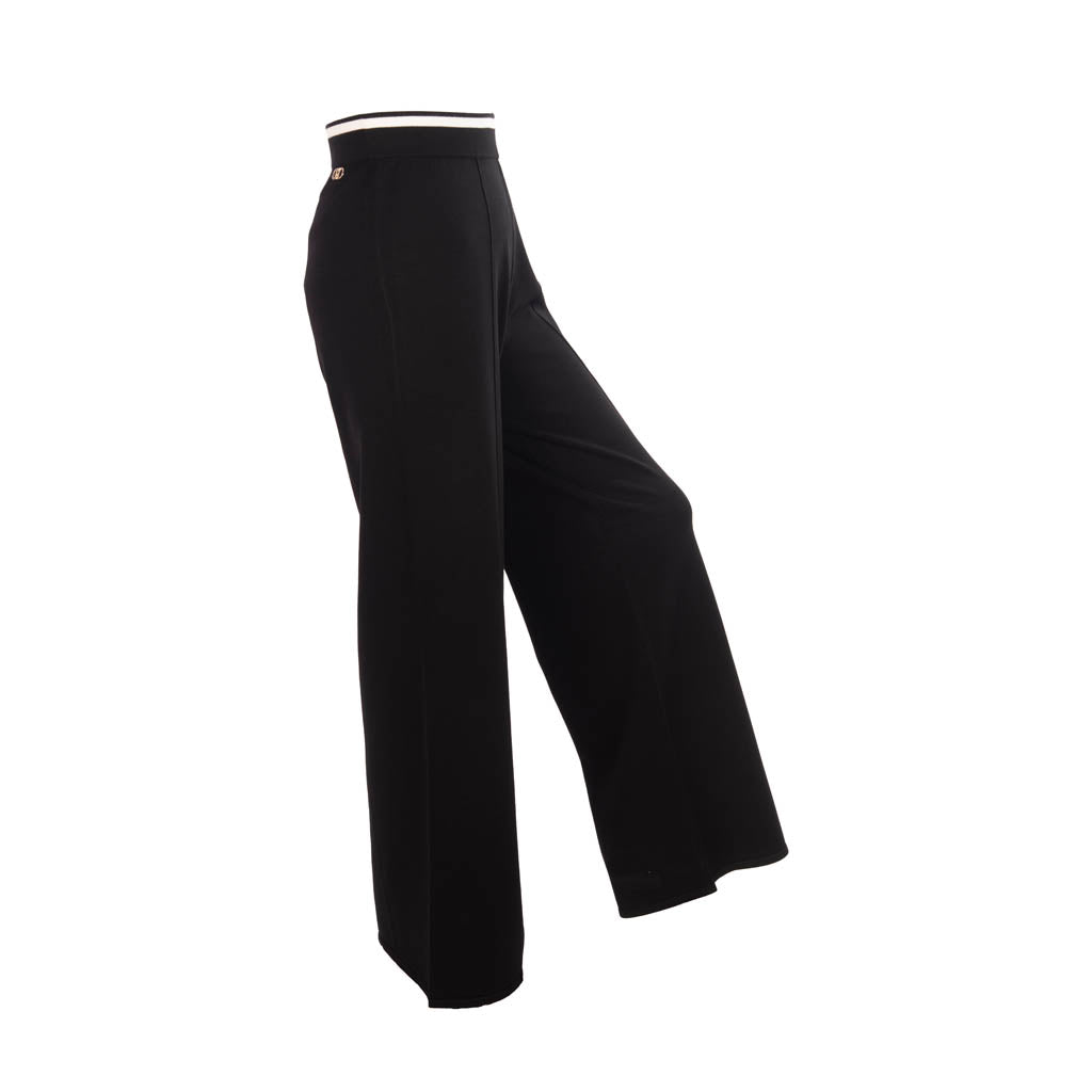 PANTALONE DONNA LIU JO IN MAGLIA - COL. NERO