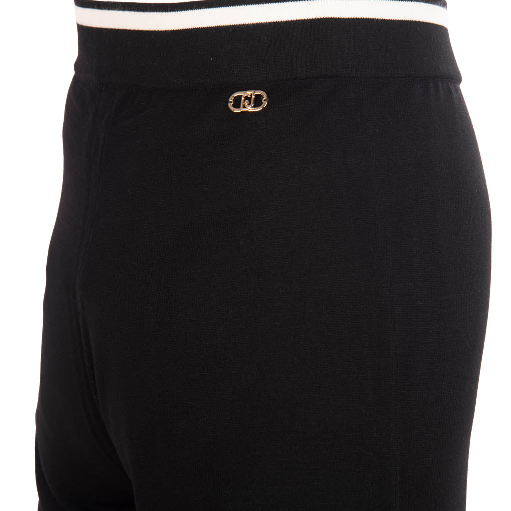 PANTALONE DONNA LIU JO IN MAGLIA - COL. NERO