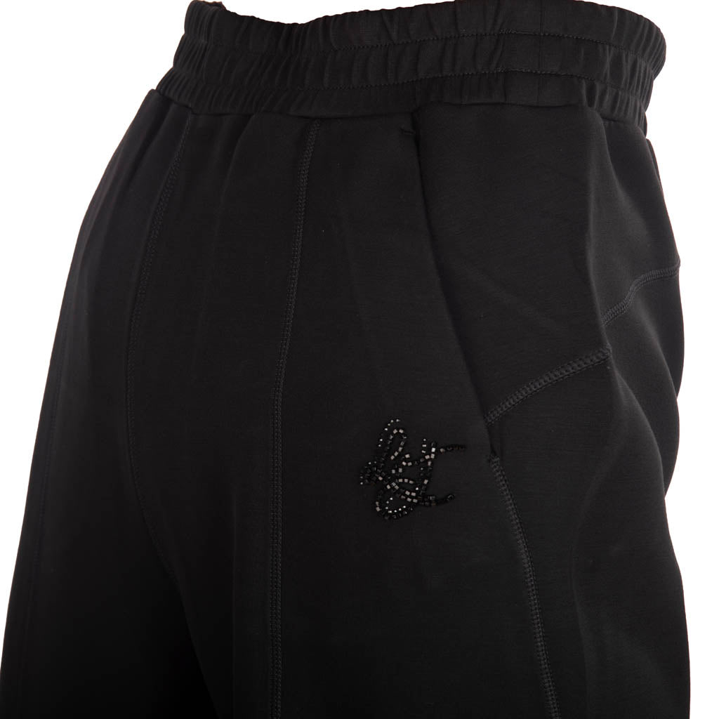 PANTALONE DONNA IN SCUBA CON LOGO - Colori disponibili: 2