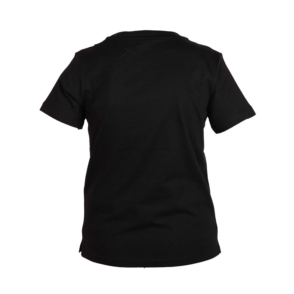 T-SHIRT DONNA GUESS REGULAR FIT CON MAXI LOGO - COL. NERO