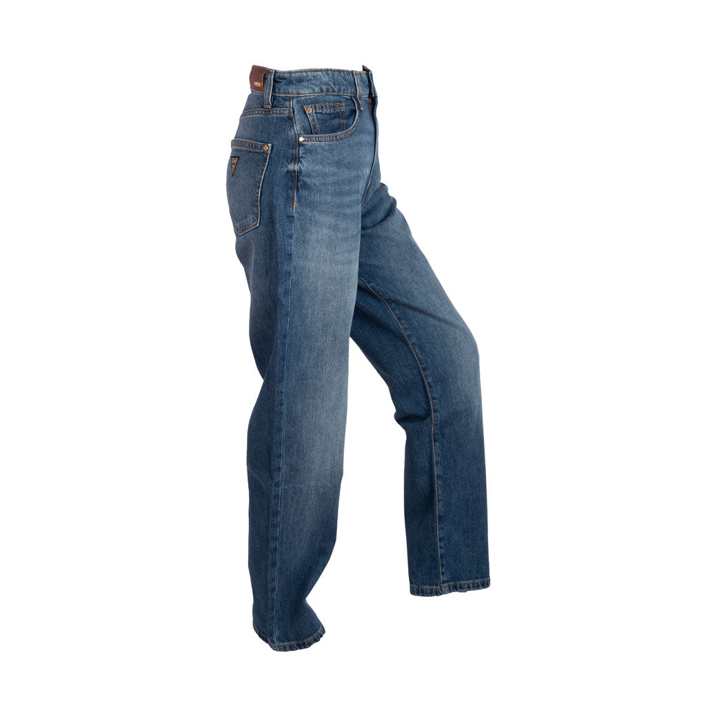 JEANS DONNA GUESS MOM FIT - COL. BLU DENIM