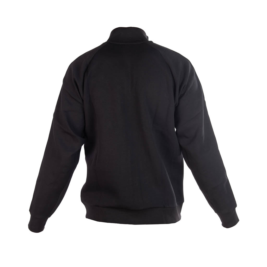 FELPA UOMO GUESS IN SCUBA CON ZIP INTERA - COL. NERO